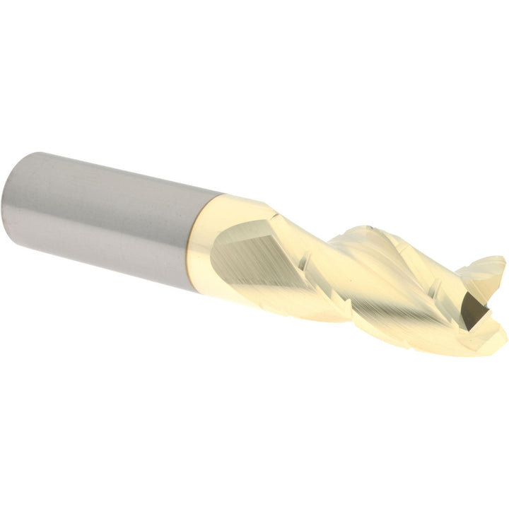 0.7500" 3-Flute Solid Carbide Square End Mill, ZrN - Accupro 95171870