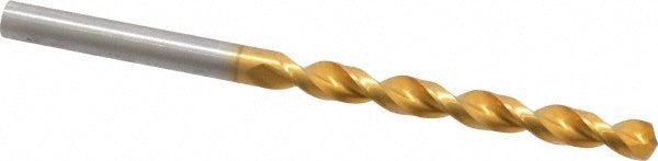 #8 High Speed Steel Drill Bit, TiN, 130° point - Guhring 9006520050600