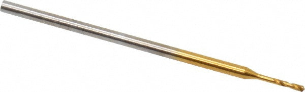 0.0189" Cobalt Drill Bit, TiN, 118° point - Guhring 9006600004800