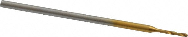0.0193" Cobalt Drill Bit, TiN, 118° point - Guhring 9006600004900