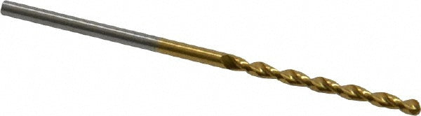 0.0630" High Speed Steel Drill Bit, TiN, 130° point - Guhring 9006520016000