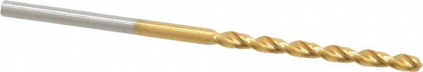 0.0787" High Speed Steel Drill Bit, TiN, 130° point - Guhring 9006520020000