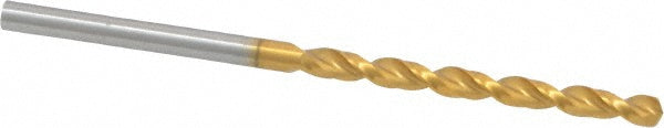 0.1220" High Speed Steel Drill Bit, TiN, 130° point - Guhring 9006520031000