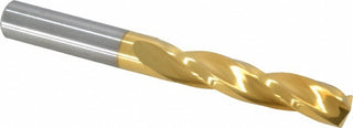 0.3780" Solid Carbide Drill Bit, TiN, 150° point - Guhring 9006090096000