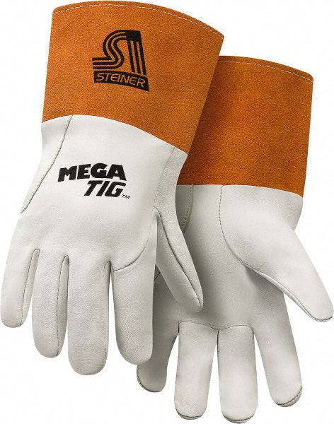 Medium Leather; Synthetic Leather Flame Gloves - Steiner 0230-M