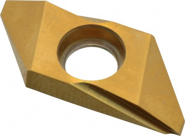 Triangle 0.0980" IC Carbide Insert, Grade ZM3, TiN - NTK 7914406