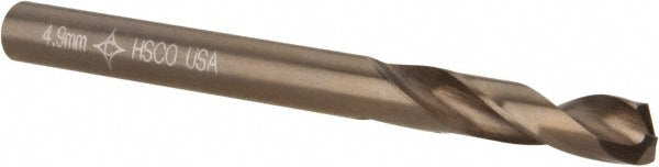 0.1929" Cobalt Screw Machine Drill Bit, Coated, 135° point - Cleveland C14826