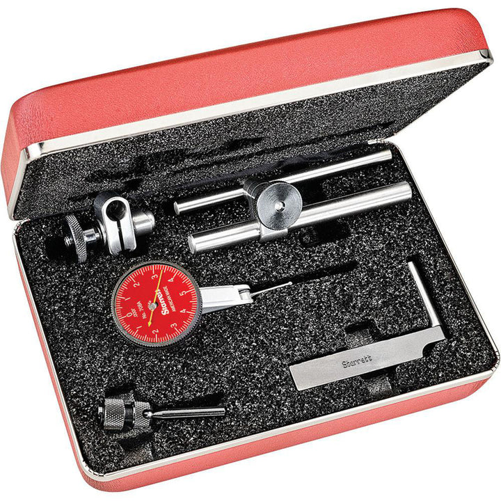 0.0100" 7-Piece Dial Indicator, 0.000100" grad - Starrett 64604