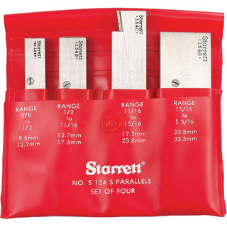 4-Piece Parallel Set - Starrett 50584