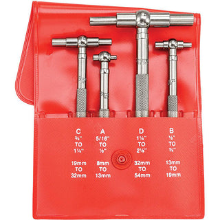 2-1/8" 4-Piece Bore Gage - Starrett 52616