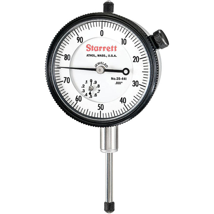 1.0000" Dial Indicator, 0.001000" grad - Starrett 53295
