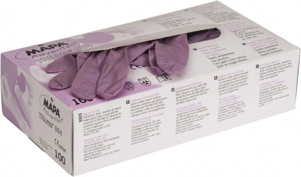 Mauve Nitrile, Latex and Polychloroprene Blend Gloves - MAPA Professional 34994027