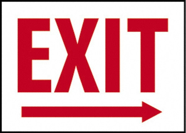 Exit Sign - AccuformNMC MSCMERRB