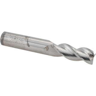 1/2" 3-Flute Solid Carbide Corner Radius End Mill - SGS 34779