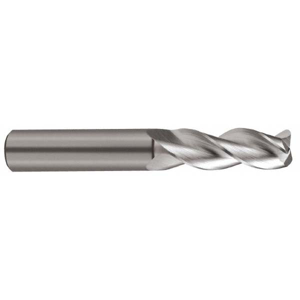 5/8" 3-Flute Solid Carbide Corner Radius End Mill, TIB2 - SGS 34806