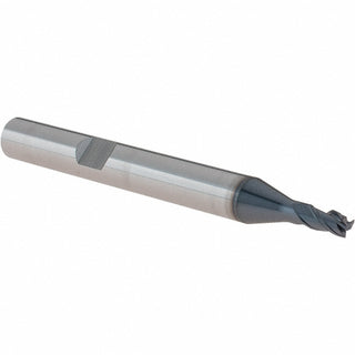 0.1181" 3-Flute Solid Carbide Corner Radius & Corner Chamfer End Mill, AlTiN - Iscar 5620530