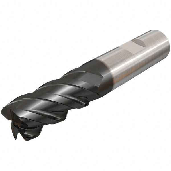 0.1181" 4-Flute Solid Carbide Square End Mill, TiAlN - Iscar 5620727