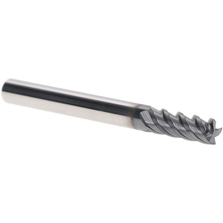 3/16" 4-Flute Solid Carbide Square End Mill, TiAlN - Iscar 5620951