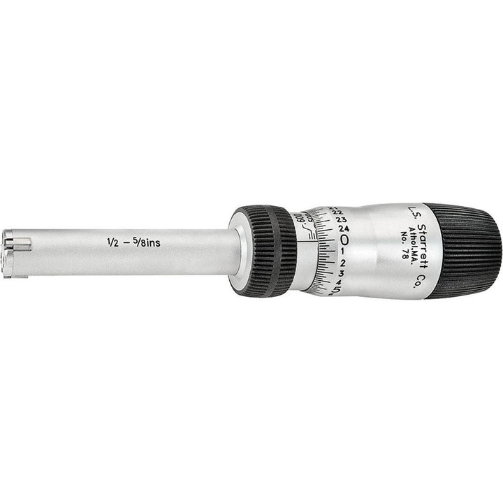 0.6250" Micrometer, 0.000150" accuracy - Starrett 68132