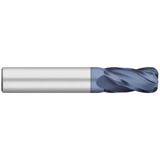 5/16" 4-Flute Solid Carbide Corner Radius End Mill, AlTiN - Titan USA TC73932
