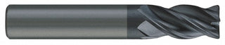 1" 4-Flute Solid Carbide Corner Radius End Mill, TX - SGS 36474