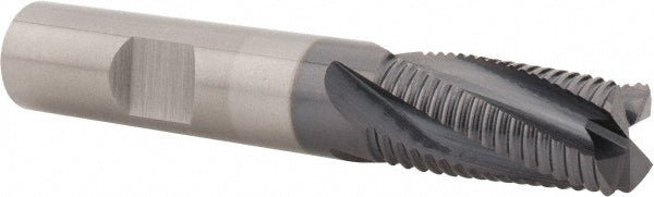 0.5000" 4-Flute Solid Carbide Roughing End Mill, AlTiN - Kennametal 4048695