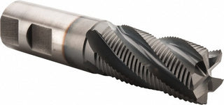 1" 5-Flute Cobalt Roughing End Mill, TiCN - Hertel 87144465