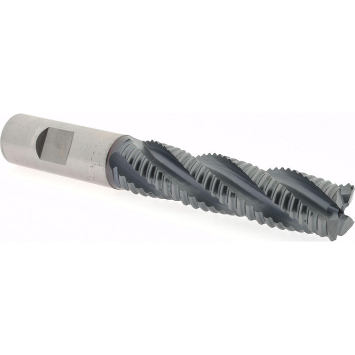 0.7500" 4-Flute Cobalt Single End Mill, TiCN - Hertel 87144689
