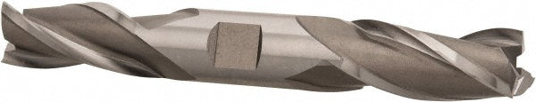 3/4" 3-Flute High Speed Steel Square End Mill - Hertel E1052048