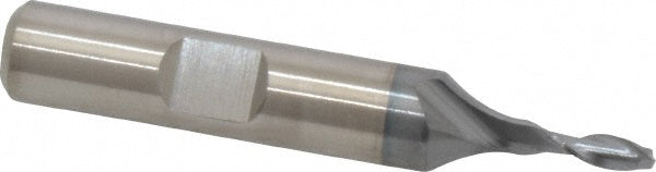 1/8" 2-Flute Cobalt Square End Mill, TiCN - Cleveland C32527