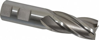 1" 4-Flute High Speed Steel Square End Mill - Cleveland C41272