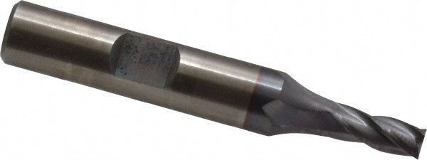 13/64" 4-Flute High Speed Steel Square End Mill, TiCN - Cleveland C33245