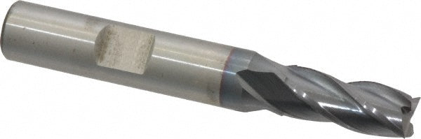 5/16" 4-Flute High Speed Steel Square End Mill, TiCN - Cleveland C33252