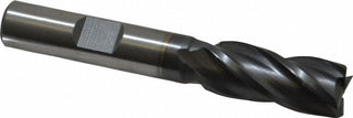 7/16" 4-Flute High Speed Steel Square End Mill, TiCN - Cleveland C33260