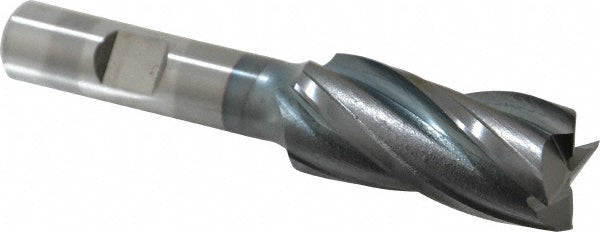 3/4" 4-Flute High Speed Steel Square End Mill, TiCN - Cleveland C33275