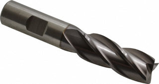 11/16" 4-Flute High Speed Steel Square End Mill, TiCN - Cleveland C33273
