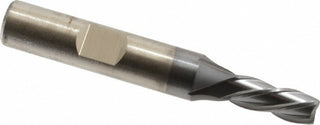 1/4" 4-Flute High Speed Steel Square End Mill, TiCN - Cleveland C33619