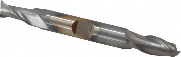 11/32" 2-Flute High Speed Steel Square End Mill, TiCN - Cleveland C33703