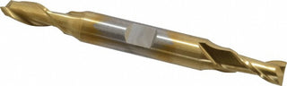 9/32" 2-Flute High Speed Steel Square End Mill, TiN - Cleveland C33658