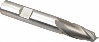 29/64" 2-Flute High Speed Steel Square End Mill - Cleveland C33744