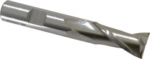 39/64" 2-Flute High Speed Steel Square End Mill - Cleveland C33752