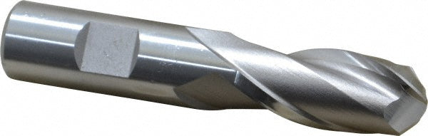 3/4" 2-Flute High Speed Steel Ball End Mill - Cleveland C42133