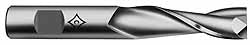 15/32" 2-Flute High Speed Steel Square End Mill - Cleveland C39072