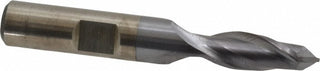 5/16" 2-Flute High Speed Steel Drill Mill End Mill, TiCN - Cleveland C40520