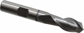 7/16" 2-Flute High Speed Steel Drill Mill End Mill, TiCN - Cleveland C40522