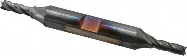 11/64" 4-Flute High Speed Steel Square End Mill, TiCN - Cleveland C33103