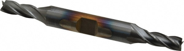 1/4" 4-Flute High Speed Steel Square End Mill, TiCN - Cleveland C33108