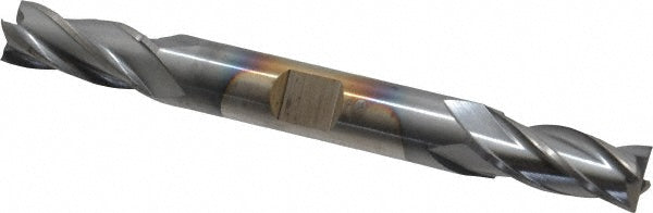 11/32" 4-Flute High Speed Steel Square End Mill, TiCN - Cleveland C33114