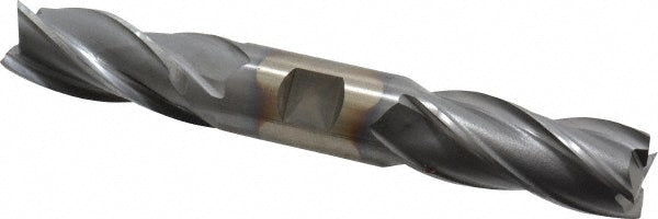 7/8" 4-Flute High Speed Steel Square End Mill, TiCN - Cleveland C33136