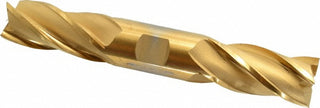 1" 4-Flute High Speed Steel Square End Mill, TiN - Cleveland C33099